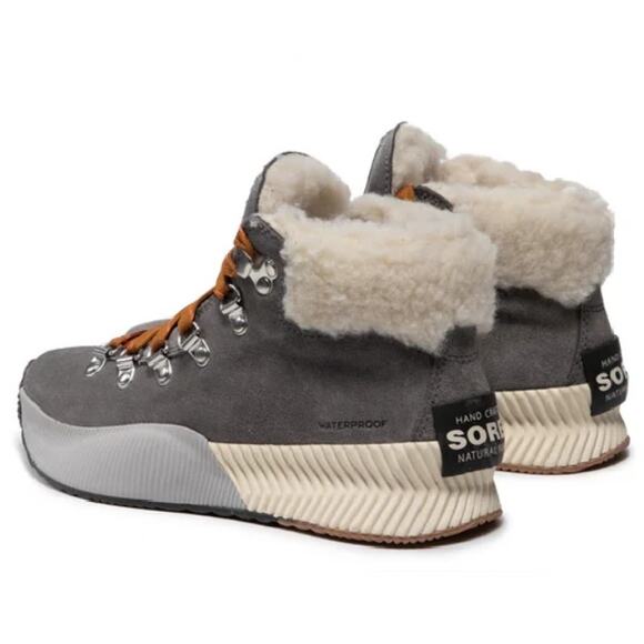 Sorel Women's Gray Out N About III Conquest Ankle Snow Boots Size 8 - Picture 3 of 12